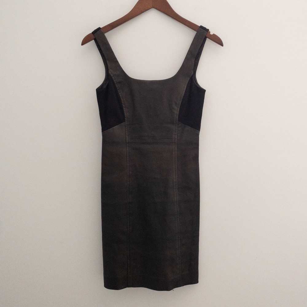 Theory Leather Dress